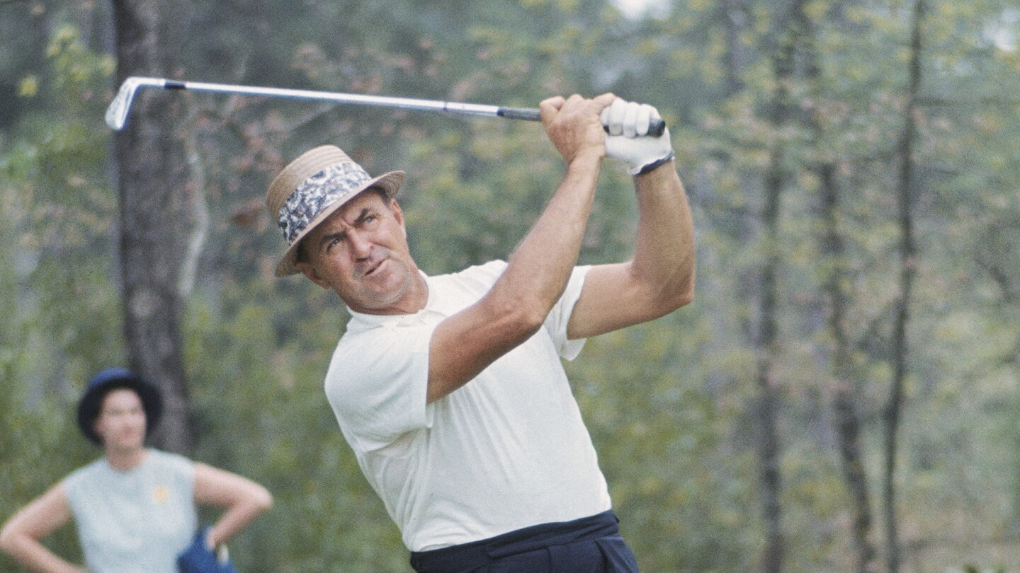 Sam Snead, one of golf's winningest players