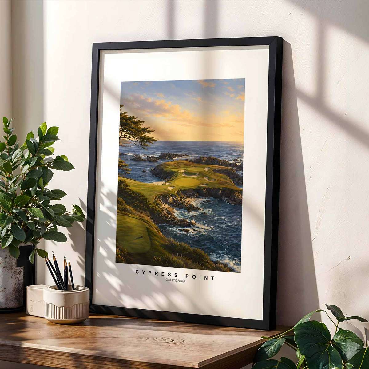 Refined wall art centered on Turnberry Explorer with a scenic atmosphere